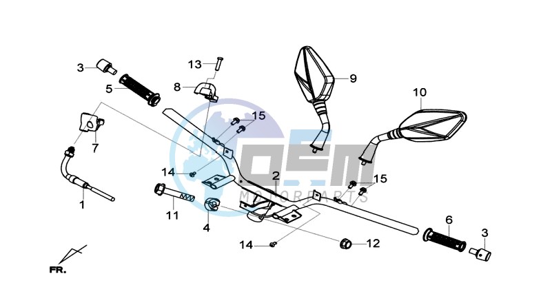 HEAD LIGHT COVER / MIRRORS / CONTROLS