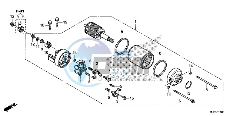 STARTER MOTOR