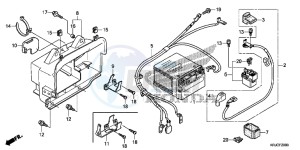 FES125C drawing BATTERY