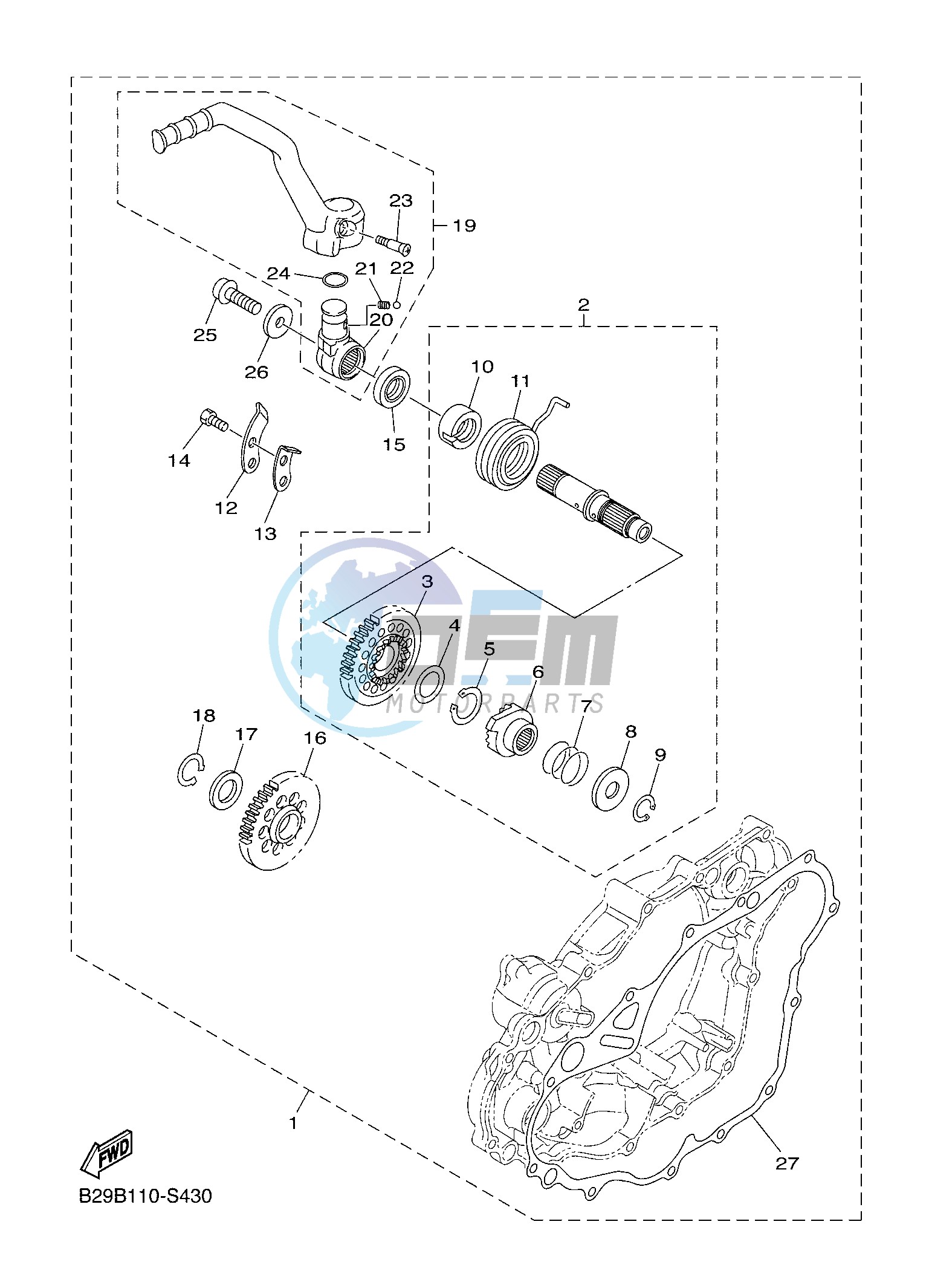 PARTS OPTION (KICK STARTER)