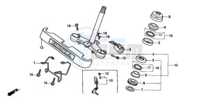 CMX250C REBEL drawing STEERING STEM