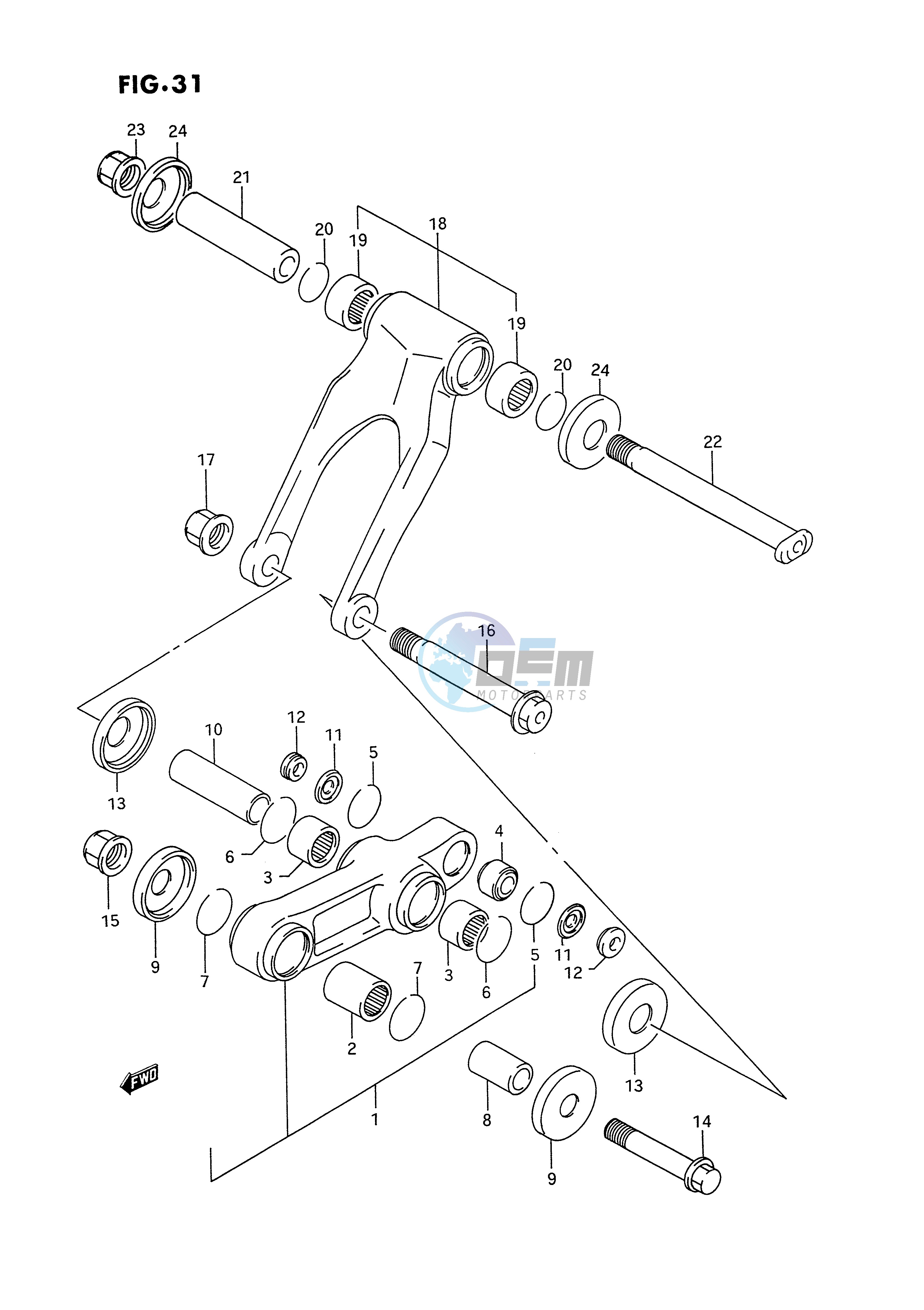 CUSHION LEVER