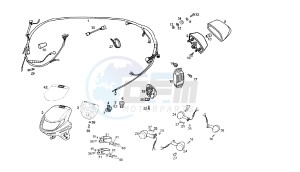 SENDA SM X-RACE - 50 CC VTHSR2A1A drawing WIRING HARNESS