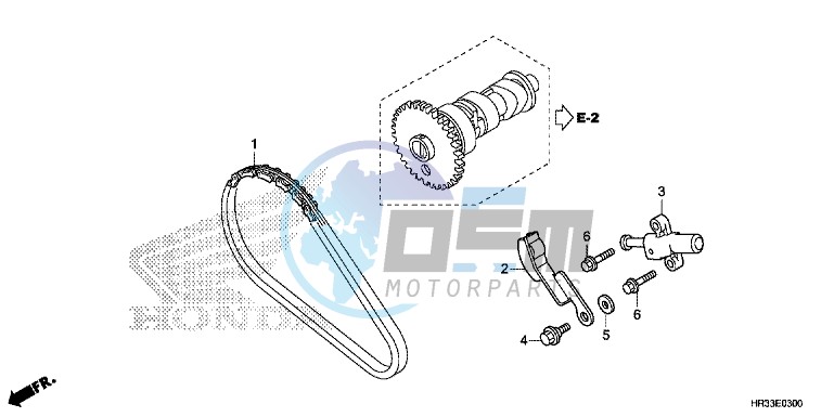 CAM CHAIN/TENSIONER