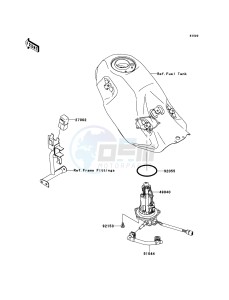 D-TRACKER 125 KLX125DEF XX (EU ME A(FRICA) drawing Fuel Pump