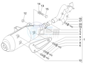 Runner 125 VX 4t SC drawing Silencer