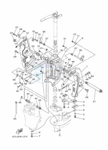 FL300BETX drawing FRONT-FAIRING-BRACKET