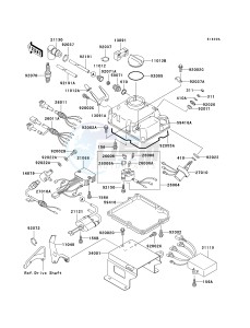 JS 750 B [750 SXI] (B1-B3 B3 CAN ONLY) [750 SXI] drawing IGNITION SYSTEM -- JT750-B2_B3- -