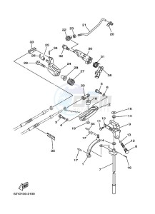 F50AETL drawing THROTTLE-CONTROL