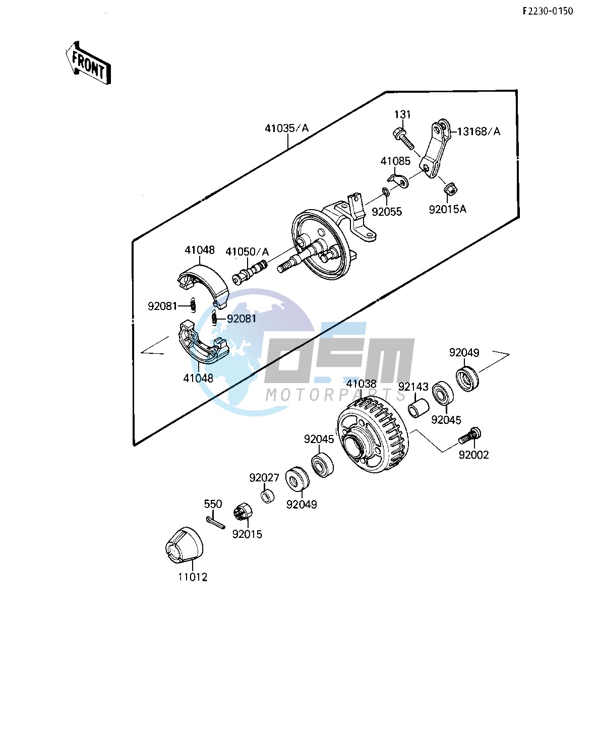 FRONT HUB