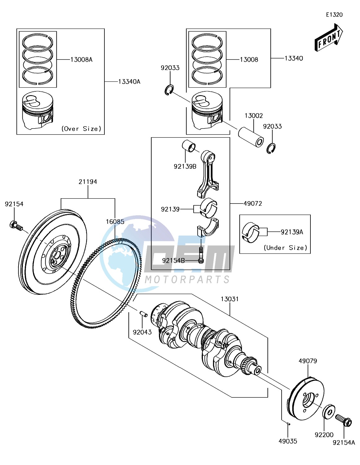 Crankshaft/Piston(s)