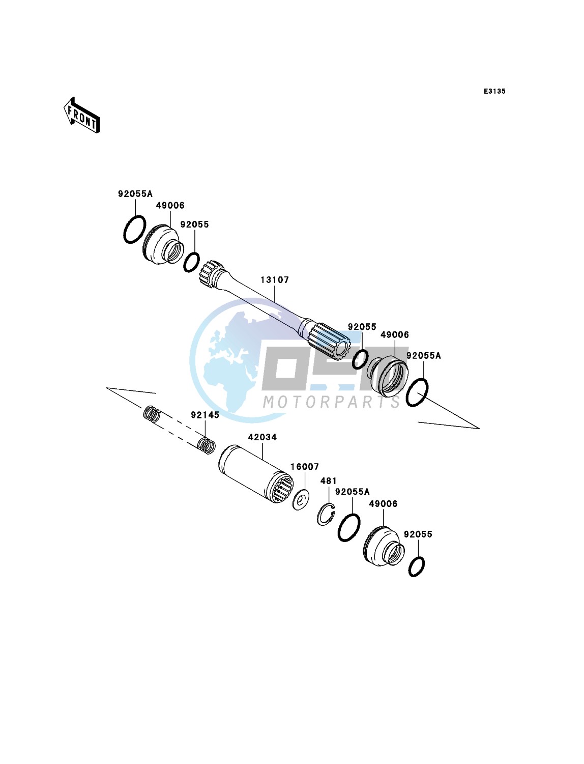 Drive Shaft-Propeller