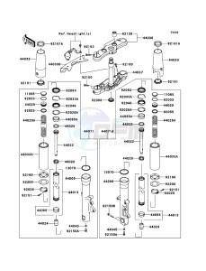 VN1700_CLASSIC_TOURER_ABS VN1700DDF GB XX (EU ME A(FRICA) drawing Front Fork