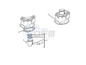 RCR_SMT 50 drawing Cylinder - Piston - Wrist pin unit