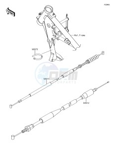 KX65 KX65AJF EU drawing Cables