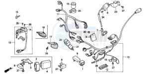 PK50M WALLAROO drawing WIRE HARNESS/ IGNITION COIL