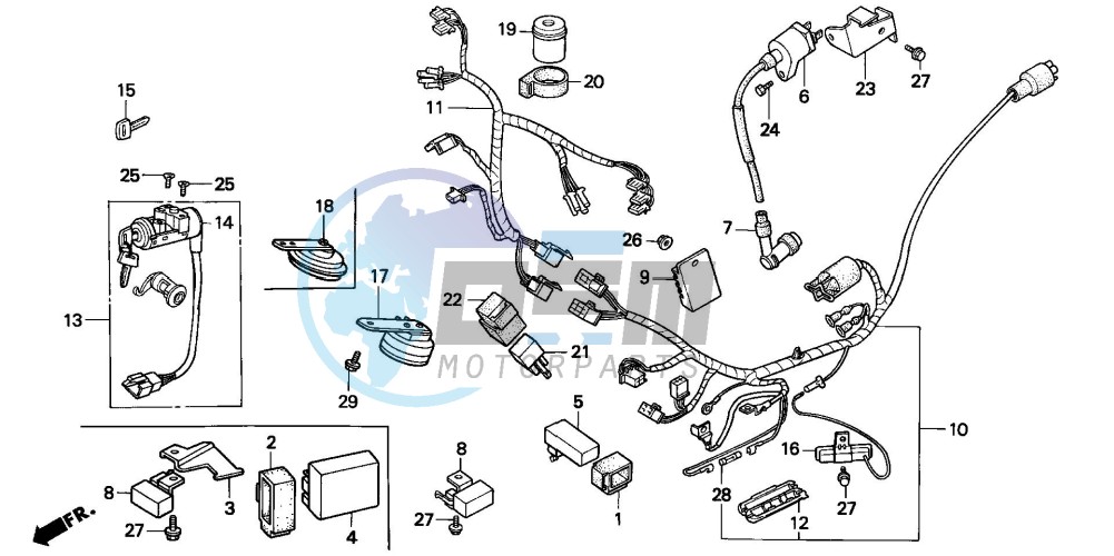 WIRE HARNESS/ IGNITION COIL