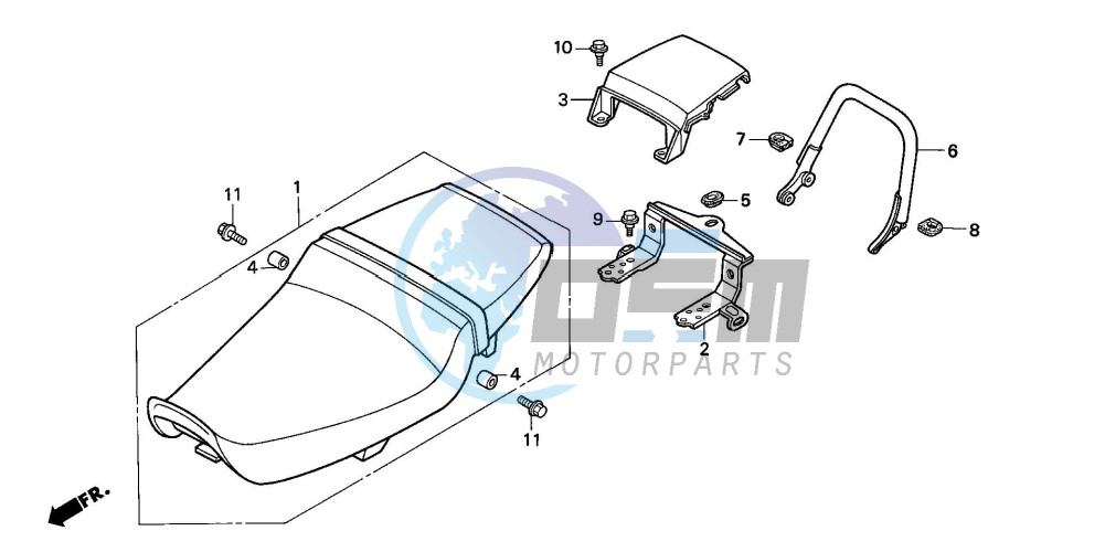 SEAT/SEAT COWL