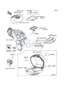 1400GTR_ABS ZG1400CCF FR GB XX (EU ME A(FRICA) drawing Labels