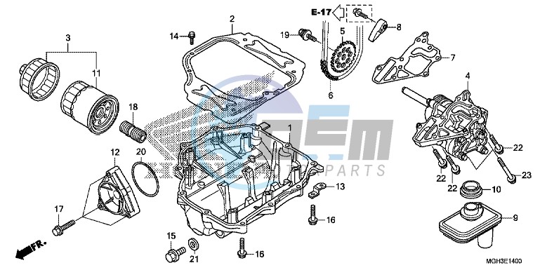 OIL PUMP (VFR1200X)