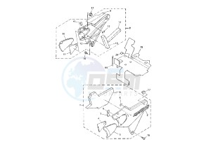 XJR 1300 drawing SIDE COVERS