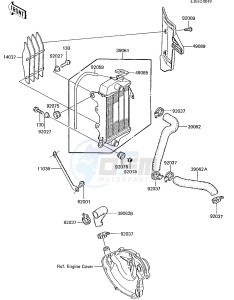 KX 80 E [KX80] (E2-E3) [KX80] drawing RADIATOR -- 85 KX80-E3- -