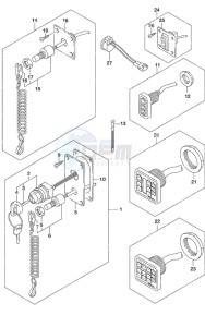 DF 150AP drawing Switch