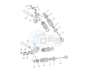 WR X 125 drawing VALVE