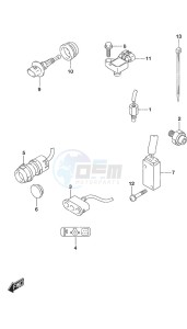 DF 25A drawing Sensor/Switch Non-Remote Control