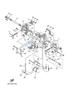 F15CMHS drawing FRONT-FAIRING-BRACKET