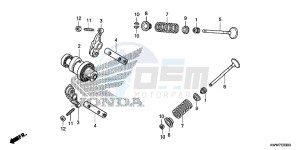 AFS1102SHC drawing CAMSHAFT/ VALVE