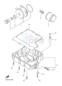 XJ6F 600 DIVERSION F (1CWP 1CWN) drawing OIL CLEANER