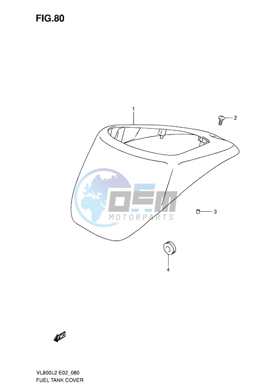 FUEL TANK COVER