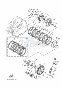 XT250 XT250N (B1UG) drawing CLUTCH