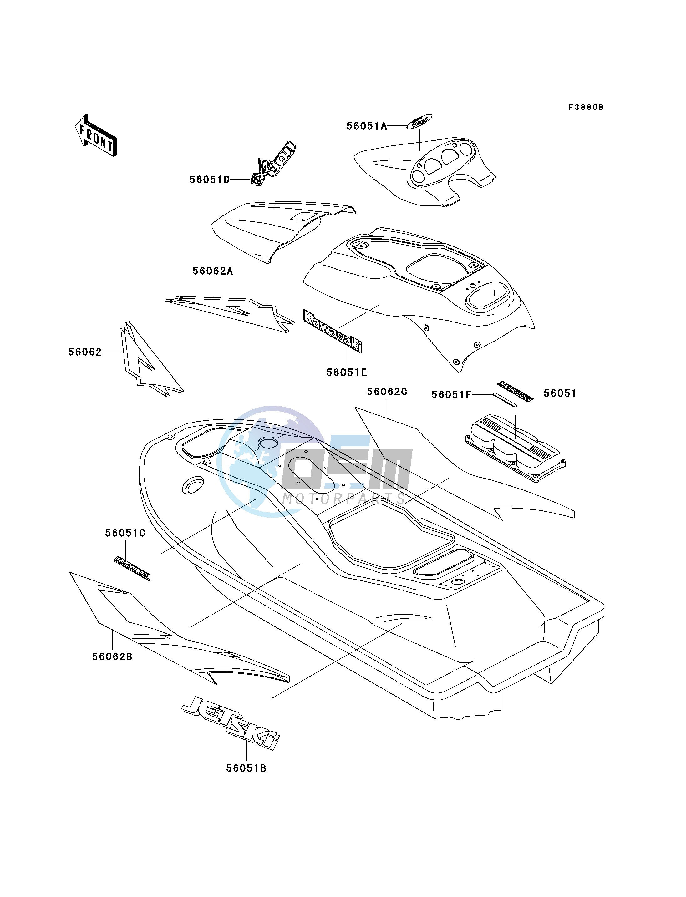 DECALS-- JH1100-A3- -