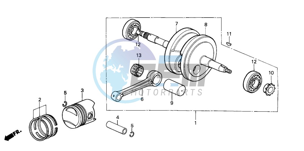 CRANKSHAFT/PISTON