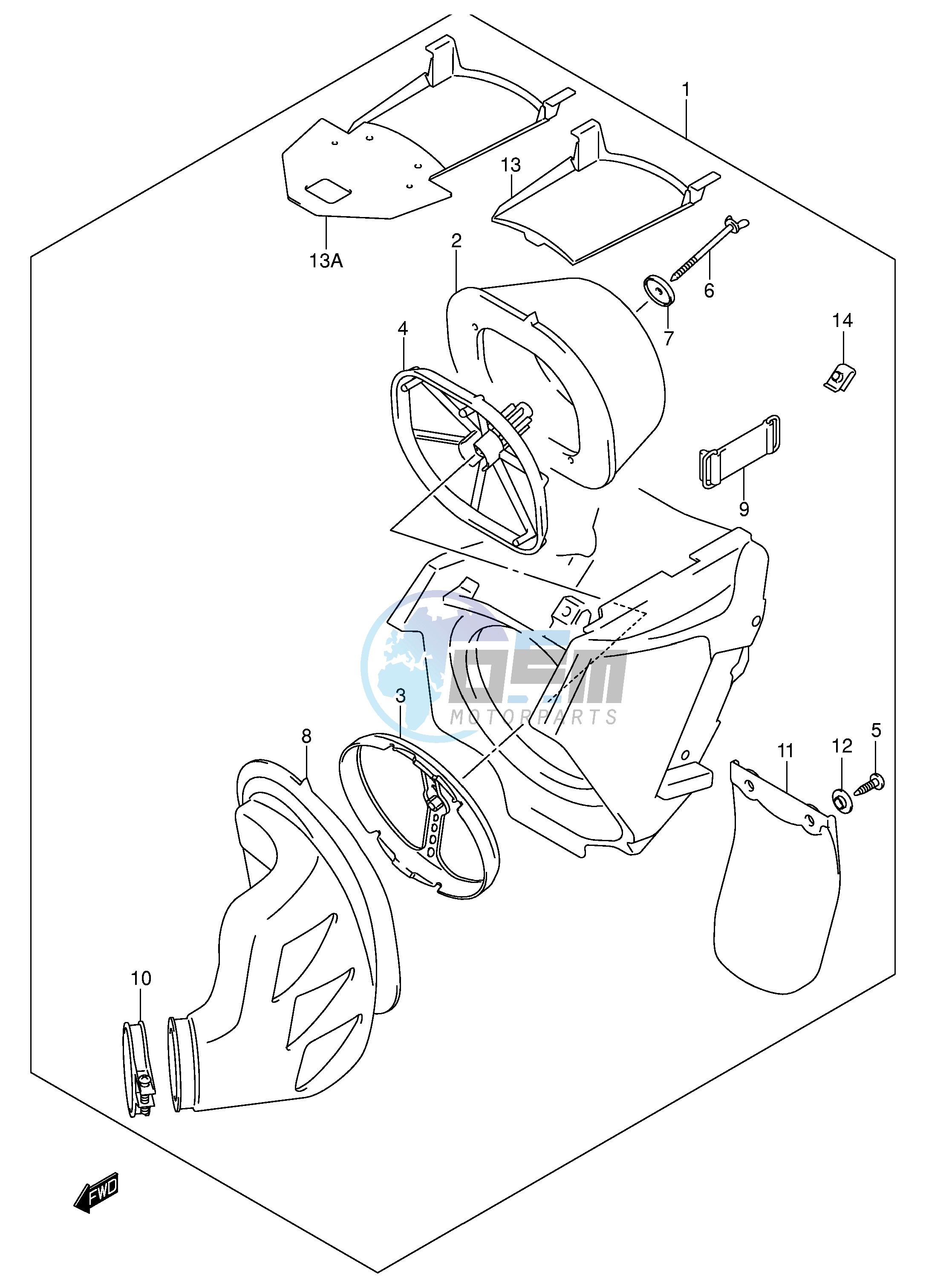 AIR CLEANER (MODEL K1 K2 K3)