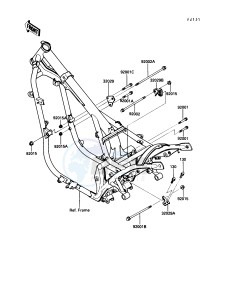 EN 450 A [454 LTD] (A6) [454 LTD] drawing FRAME FITTINGS