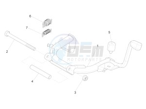 Sprint Sport 150 4T 3V iGet ABS (EMEA) drawing Stand/s