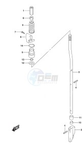 DF 25A drawing Shift Rod