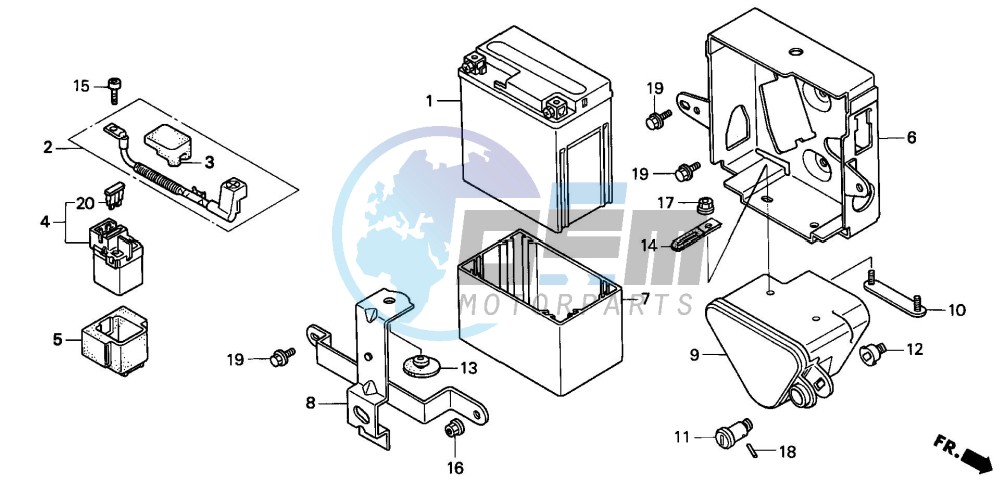 BATTERY/BATTERY BOX