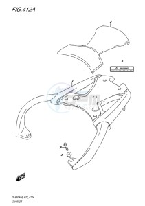 DL650 ABS V-STROM EU drawing CARRIER