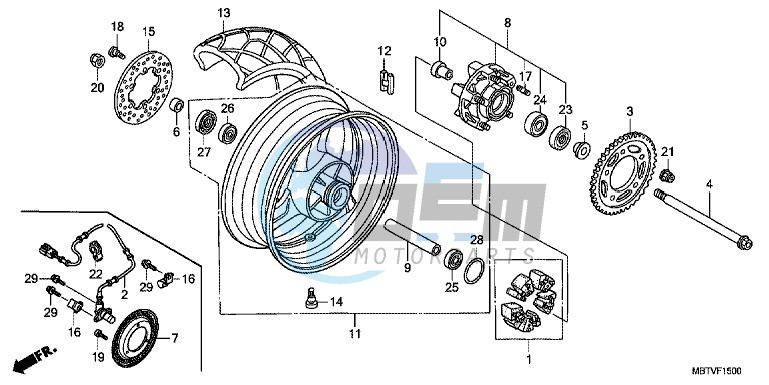 REAR WHEEL