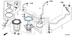 TRX500FMD TRX500FM Europe Direct - (ED) drawing FUEL PUMP