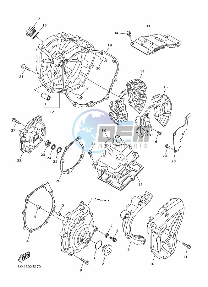 CRANKCASE COVER 1