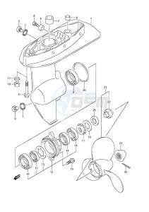 DF 4 drawing Gear Case