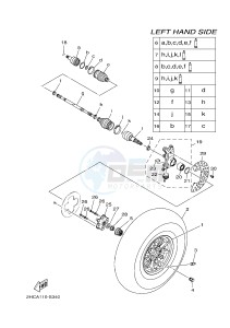 YXZ1000ET YXZ10YEXH YXZ1000R EPS SS (B573) drawing FRONT WHEEL