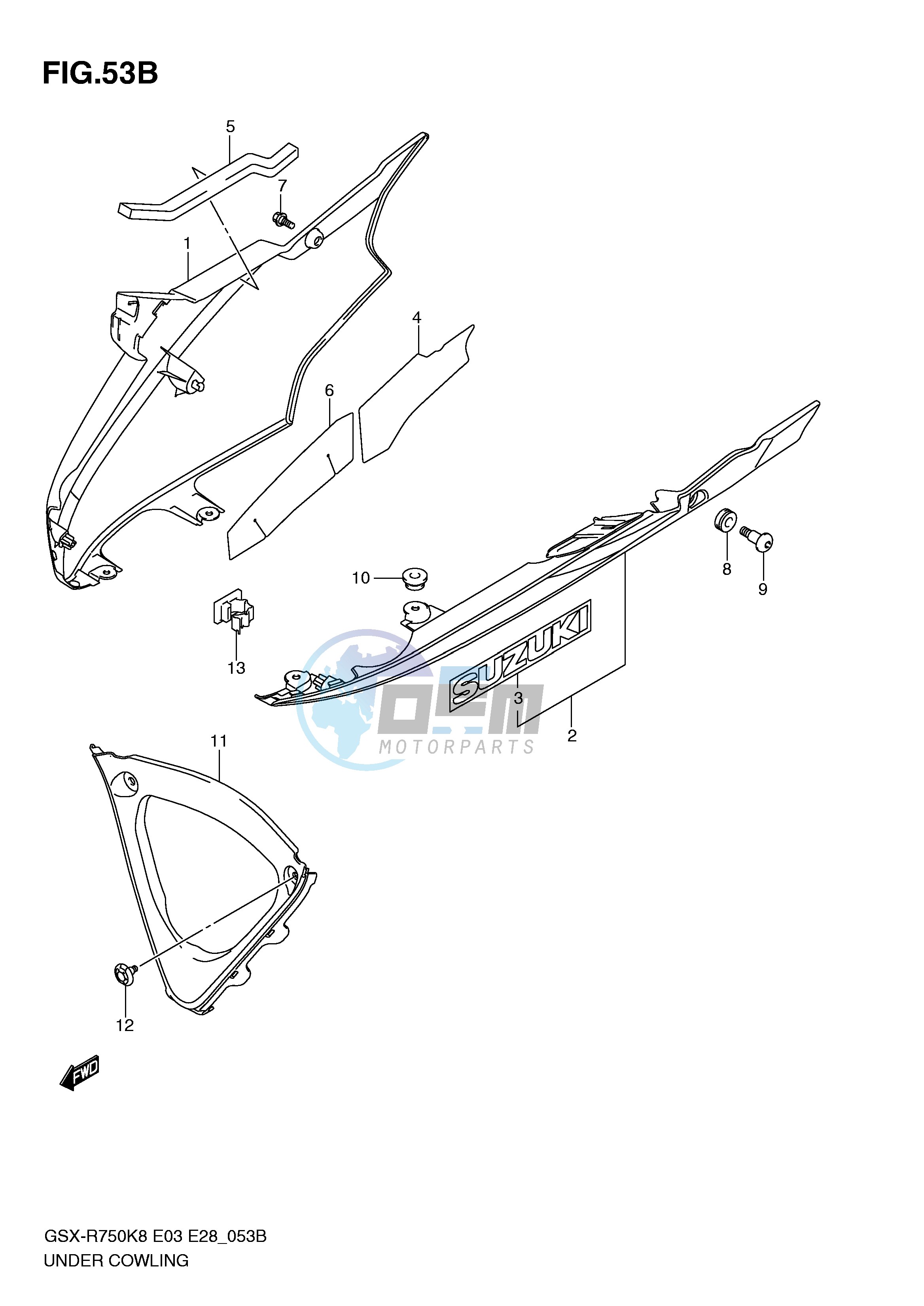 UNDER COWLING (MODEL L0)