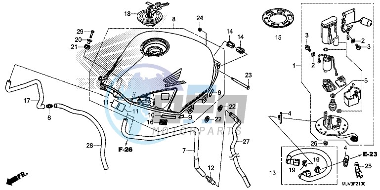 FUEL TANK/ FUEL PUMP