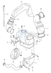 LT80 (P1) drawing COOLING FAN